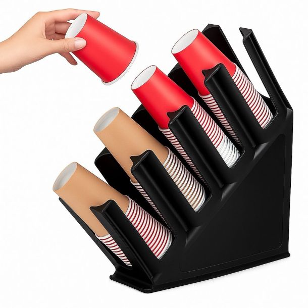 حامل اكواب هرمي مستورد