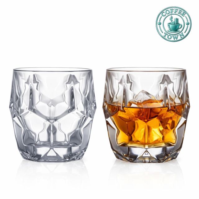 طقم 2 كوب كريستال فاخر للـ v60